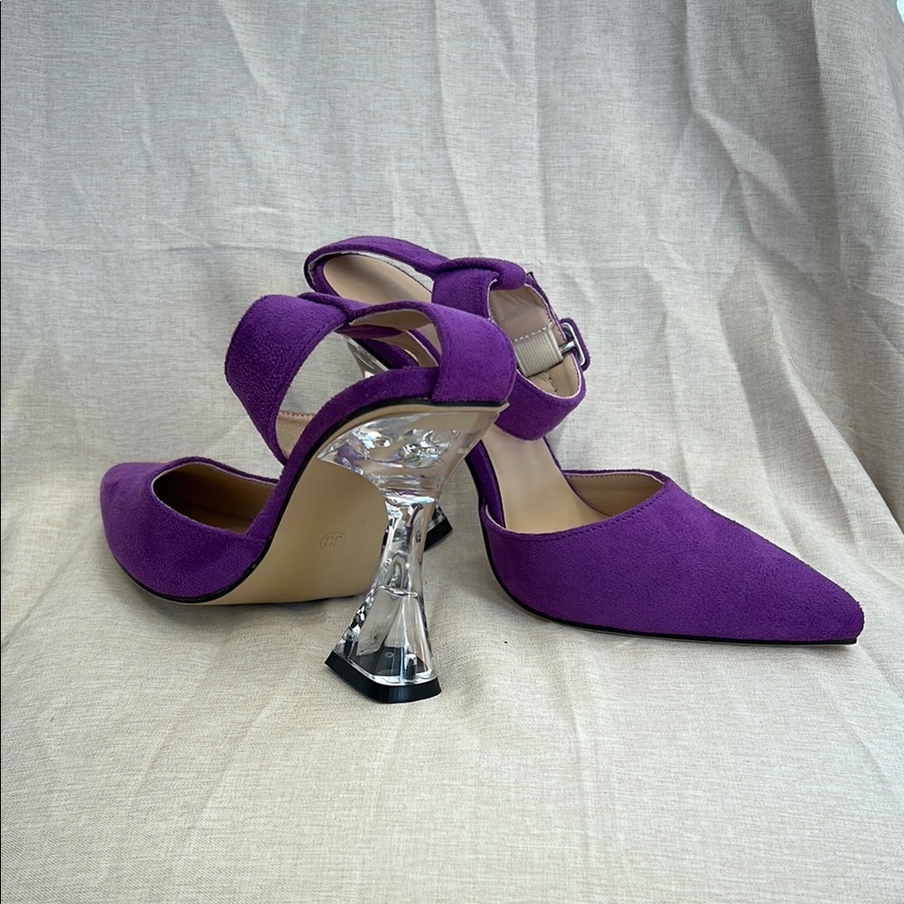 Elegant Purple Women's Heels